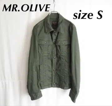 다용도입니다! 즉시 구매 환영! MR.OLIVE 코튼 셔츠 자켓 블루종