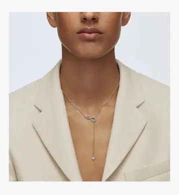 Swarovski infinity 크리스탈 목걸이