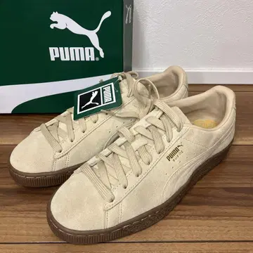PUMA 스니커즈 스웨이드 베이지 25.5cm