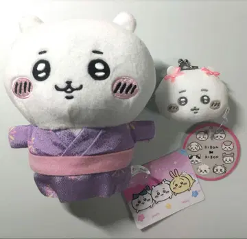 치이카와 (먼작귀) 봉제 인형 미니 동전 지갑 세트