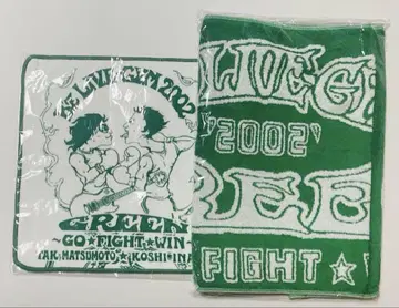 B'z LIVE-GYM 2002 GREEN 투어 굿즈 타월 세트