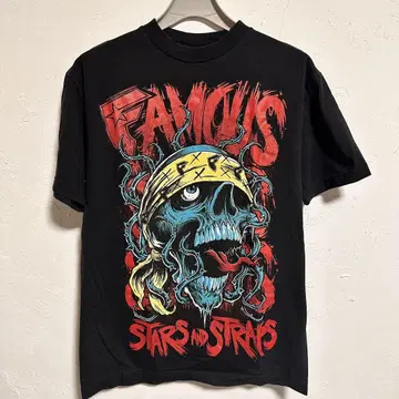 Famous Stars and Straps 스컬T셔츠 M