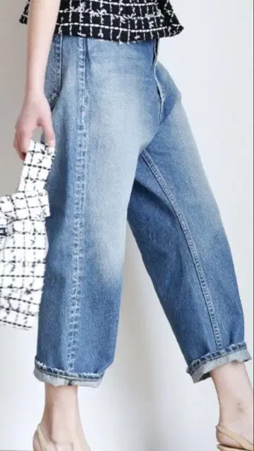 매디슨 블루 SAROUEL PT DENIM