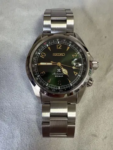 SEIKO 알피니스트 SBDC091 정품 블레스 그린 다이얼