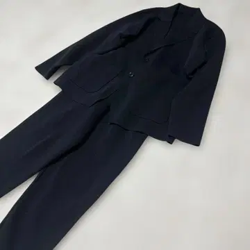 오리히카 GARAGE 여성용 S 비즈니스 팬츠 수트 셋업 블랙