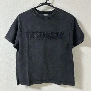 새상품 택 포함 MOUSSY WASHED PATCH MOUSSY 셔츠