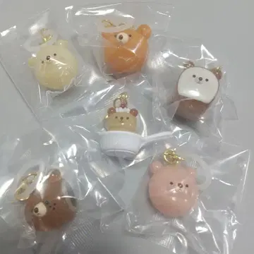곰빵 메지루시 액세서리 6종 컴플리트