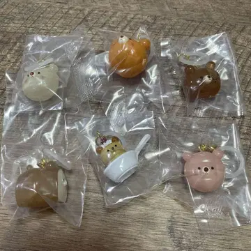 곰의 빵 메지루시 액세서리 cocoa room 전 6종 컴플리트