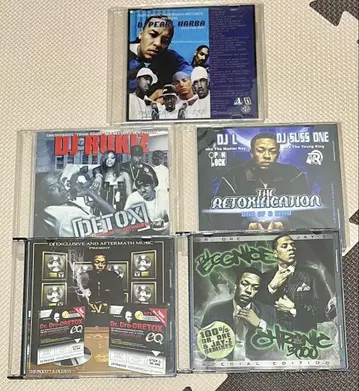 Dr Dre 인기 레어 Mix-CD 5장 세트