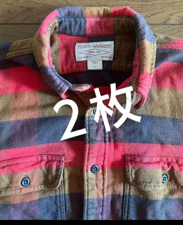 2장 FILSON 필슨 빈티지 플란넬 워크 셔츠 & 필슨 워크 셔츠