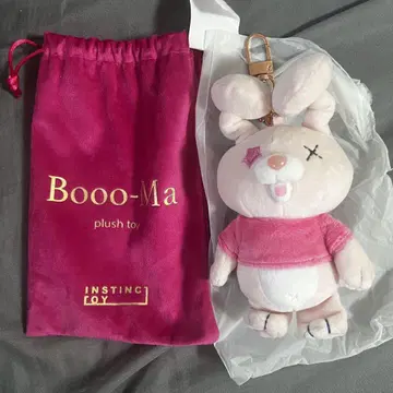INSTINCTOY Booo-Ma 봉제 인형 키링 Pink
