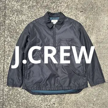 jcrew 풀오버 하프 지퍼 나일론 자켓 90s