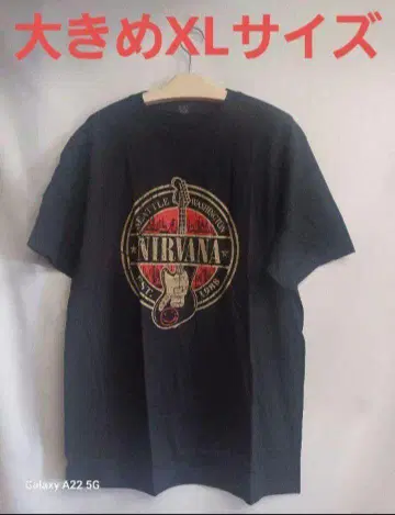 밴드 T셔츠 NIRVANA 닐바나 기타 XL 사이즈