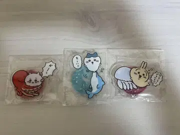 치이카와 수족관 아크릴 스탠드 (치이카와, 하치와레, 토끼)