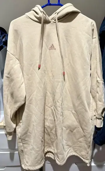 adidas 원피스 후드티 매직 베이지