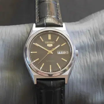 [ 새상품급/1997년 제조 ] SEIKO5 세이코5 블랙 다이얼