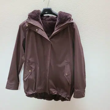 PLST 3 웨이 마운틴 후드티 브라운