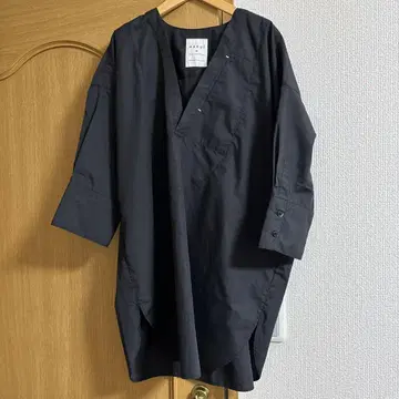 HAKUI 블랙 긴팔 셔츠 M 하쿠이
