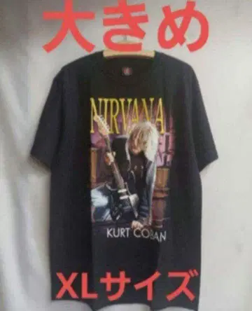 밴드 티셔츠 NIRVANA 닐바나 XL 사이즈