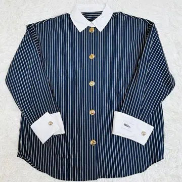 [ 완판템 ] Bibiy. SADIE SHIRT 스트라이프 셔츠