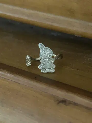 리틀미이와 꽃 오픈 반지 새상품급