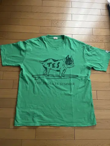TES 그린 T셔츠 X-LARGE