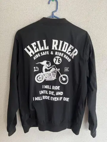 HELL RIDER 나일론 자켓 L 사이즈