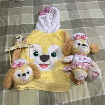 디즈니 쿠키 앤 긴팔 의류 봉제 인형 백