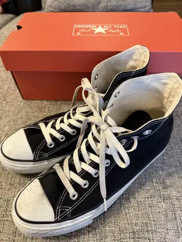 Converse All Star 블랙 하이컷 28.5cm