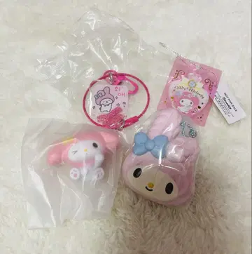 마이멜로디 피규어 & 스트랩 세트