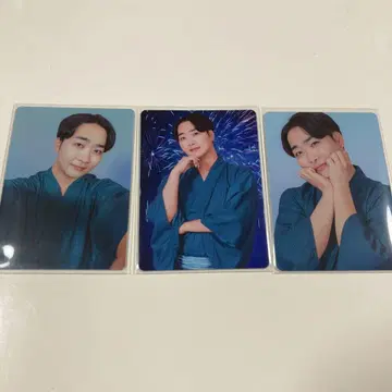 니시코리 케이타 트레이딩 카드 3종 컴프 세트