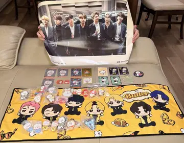 BTS 키링, 포스터, 타월 묶음 판매!