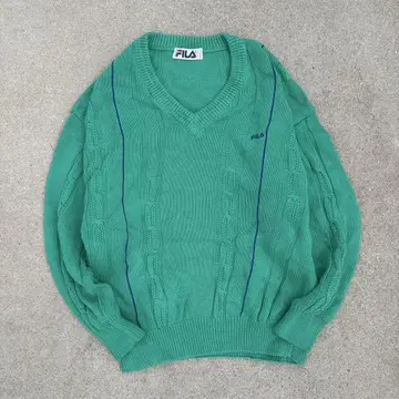 [레어] 80s 90s 이탈리아제 FILA 스웨터 니트 빈티지