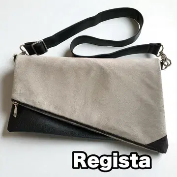 Regista 2way 숄더백 클러치백 그레이/블랙