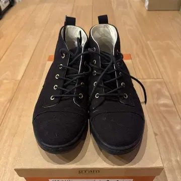 gram 블랙 하이컷 스니커즈 383g