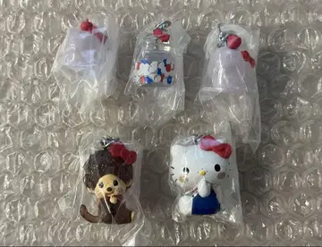 가챠 메지루시 액세서리 산리오 헬로키티 몽치치 컴플리트