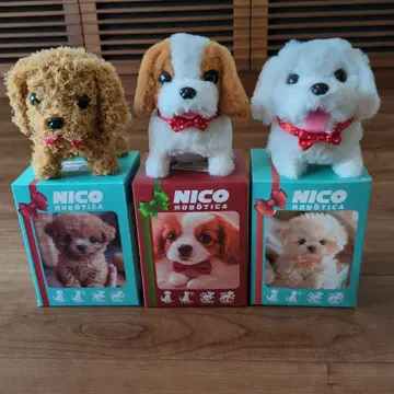 NICO 로보티카 봉제 인형 3체 세트