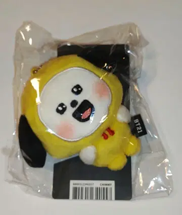 BT21 봉제 인형 키링 꺄~ TODAY'S FACE CHIMMY