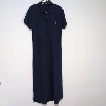 폴로 랄프로렌 반팔 롱 원피스 ( L )