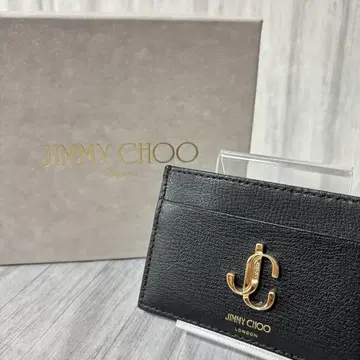 [ 미사용 새상품 ] jimmy choo 지미추 카드 케이스 패스 케이스