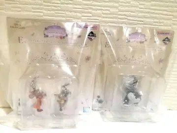 디즈니 프린세스 제일복권 E상 미니 피규어 참 2종