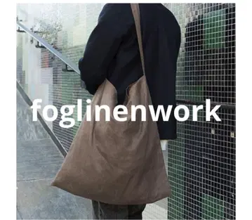 [ foglinenwork ] 요한백 숄더백 베이지 그리