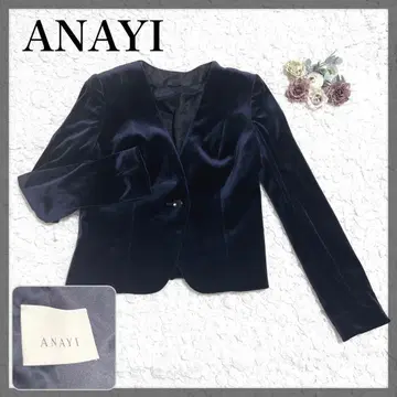 [ 새상품급 ] 현행 택 ANAYI 벨로아 자켓 36 사이즈