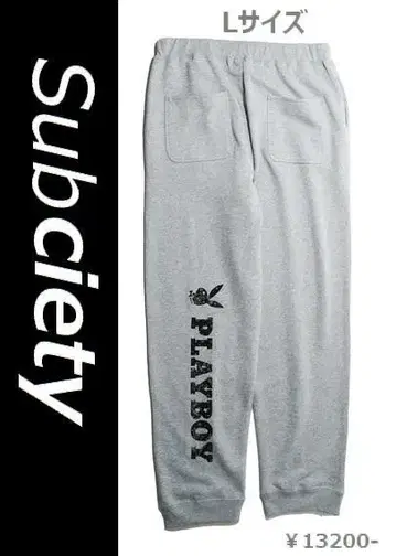 Playboy xSubciety 콜라보 스웨트 팬츠