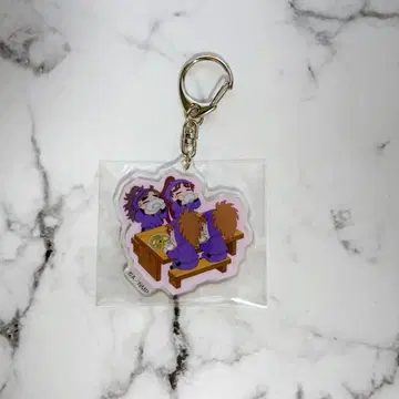 닌타마 란타로 체험전 미니 캐릭터 아크릴 키링 5학년