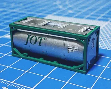 N 게이지 JOT 일본석유운송 탱크 컨테이너 1개