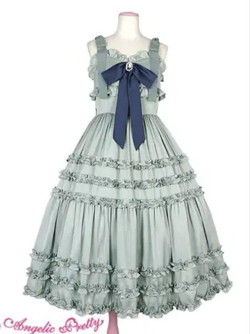 angelic pretty Classy Lady 오버롤 스커트 jsk