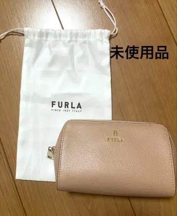 FURLA 가죽 파우치 수납 가방 포함 훌라