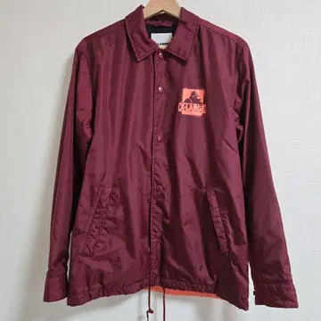 XLARGE 버건디/오렌지 나일론 자켓 S사이즈