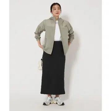 컷 자카드 타이트 스커트